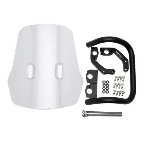 Zeta Clear Adventure Polycarbonate Windscreen Windshield