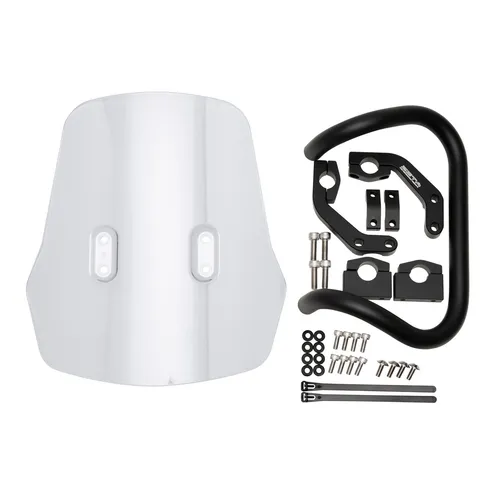 Zeta Clear Adventure Polycarbonate Windscreen Windshield