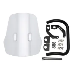 Zeta Clear Adventure Polycarbonate Windscreen Windshield