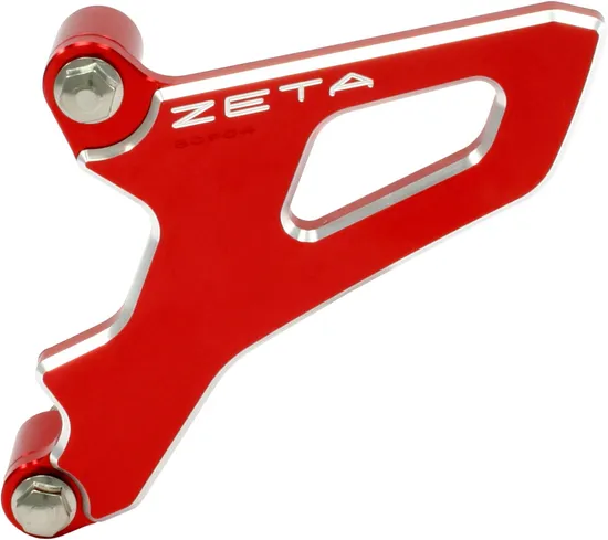 Zeta Aluminum Front Sprocket Drive Cover Red
