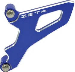 Zeta Aluminum Front Sprocket Drive Cover Blue