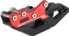 Zeta TPU 3D Chain Guide Guard Slider Black Red
