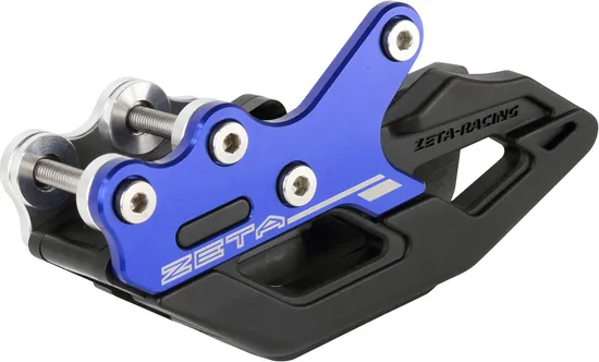 Zeta TPU 3D Chain Guide Guard Slider Black Blue