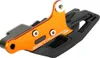 Zeta TPU 3D Chain Guide Guard Slider Black Orange