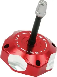 Zeta Red Billet Aluminum Gas Fuel Petrol Tank Cap