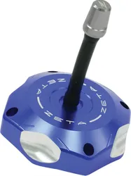 Zeta Blue Billet Aluminum Gas Fuel Petrol Tank Cap