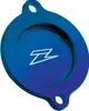 Zeta Billet Aluminum Engine Oil Filter Cover Blue