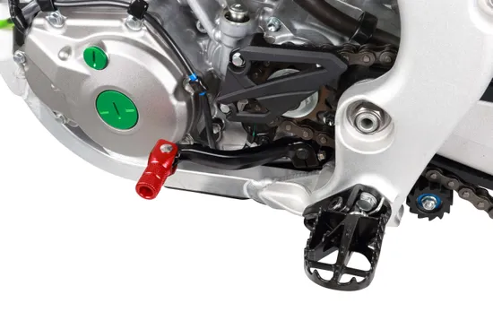 Zeta Black Red Forged Aluminum Shifter Shift Lever