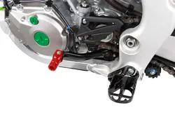 Zeta Black Red Forged Aluminum Shifter Shift Lever