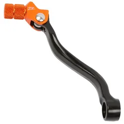 Zeta Black Orange Forged Aluminum Shifter Shift Lever