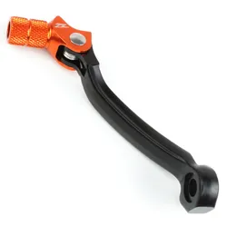 Zeta Black Orange Forged Aluminum Shifter Shift Lever