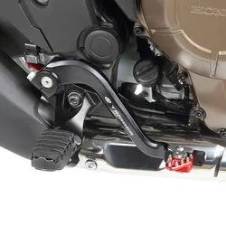 Zeta Forged Trigger Foot Brake Pedal Red