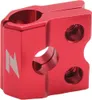Zeta Billet Aluminum Front Brake Line Clamp Red