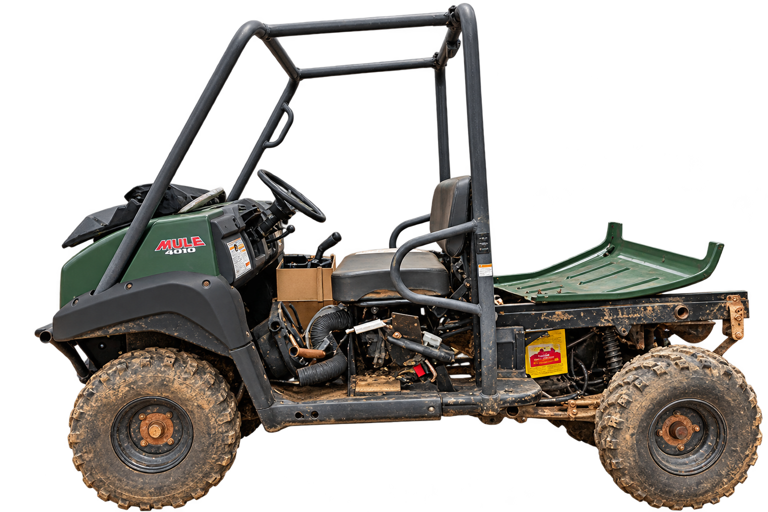 2012 Kawasaki Mule 4010 4x4 KAF620M Used Parts Teardown, Stock #3339